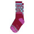 My Cat Says You're Dumb | Gym Crew Socks