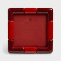 Rift Photo Frame | Square Burgundy