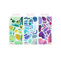 Paint Peels Sticker Sheet Collection | Vibrant Palettes Pack