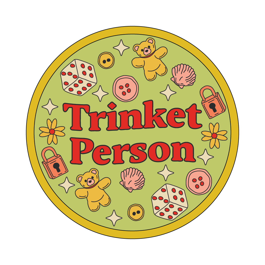 Trinket Person Sticker