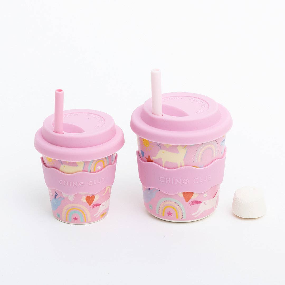 Pink Unicorn Babychino Cup | 4oz