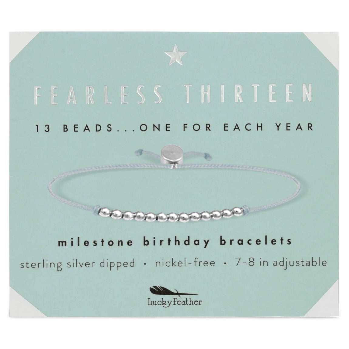 Milestone Birthday Bracelet | Thirteen