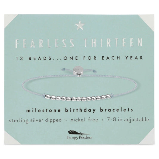Milestone Birthday Bracelet | Thirteen