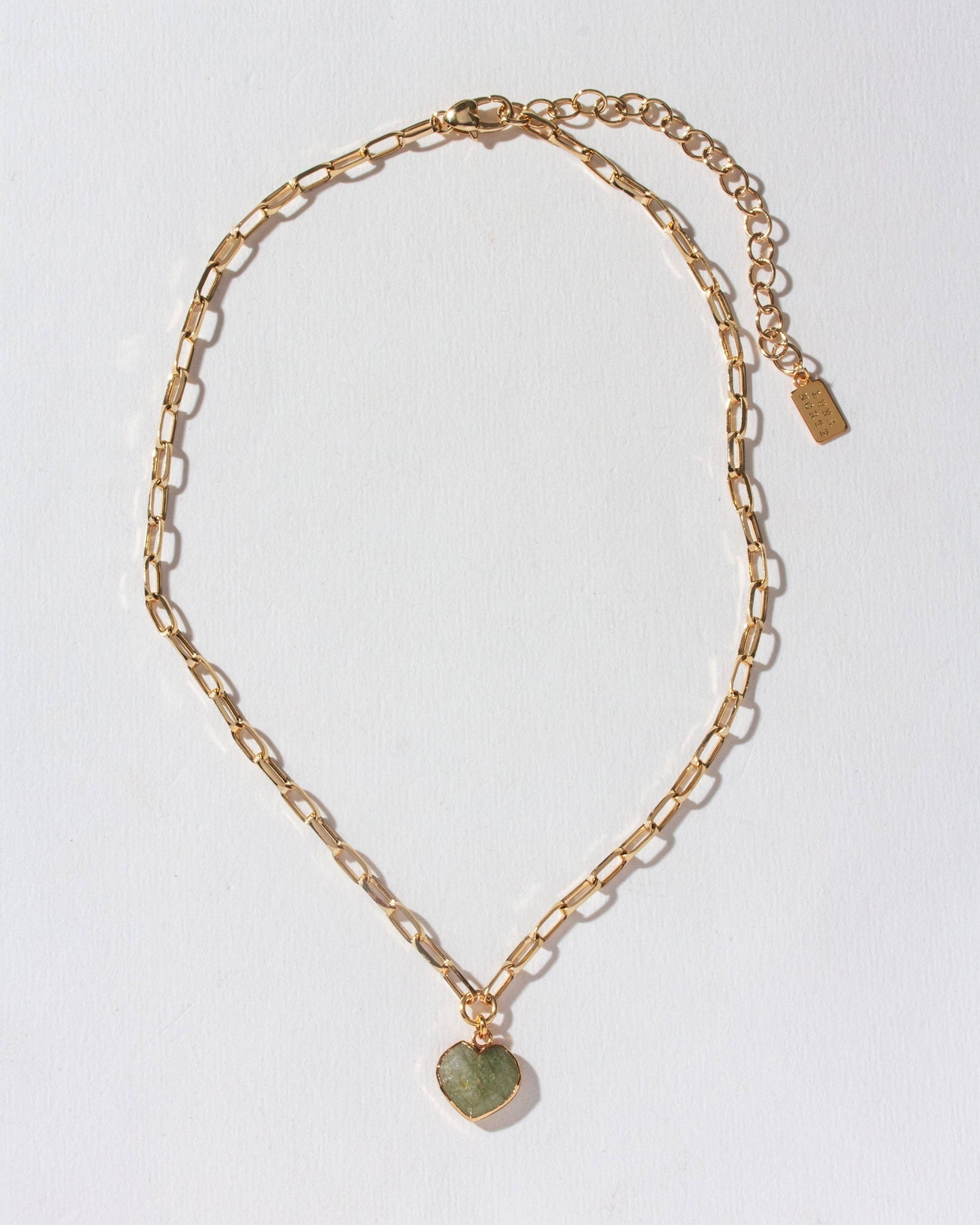 Heartfelt Paperclip Chain Necklace