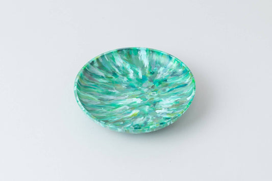 Round Serving Tray | Green