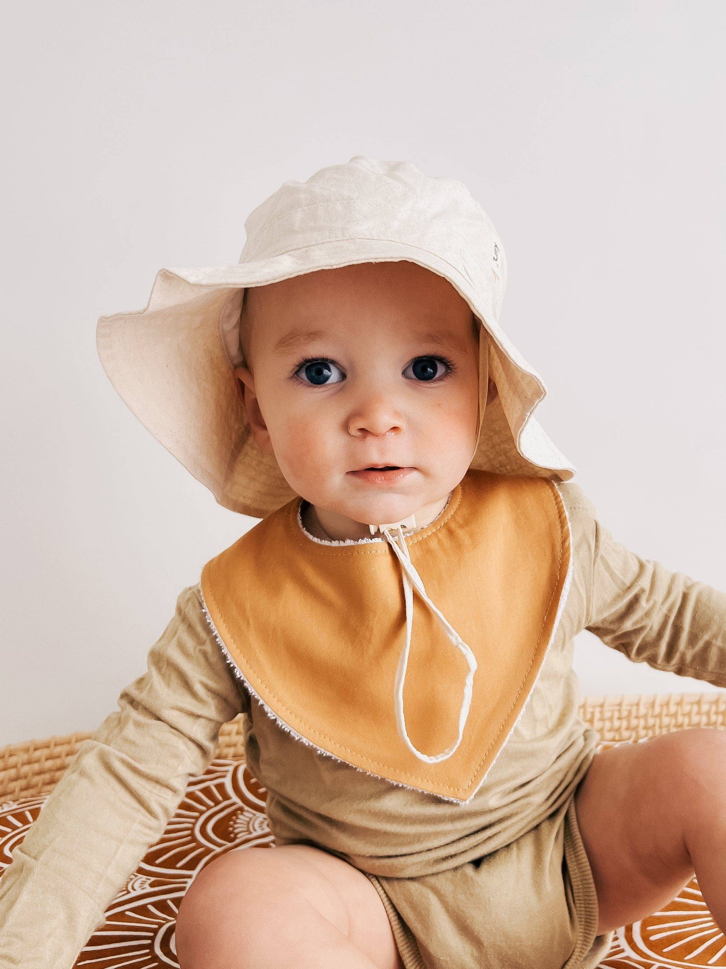 Baby Cotton Sun Hat | Various Colours