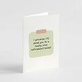 Retirement Home Card