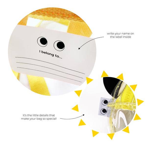 PVC Panda Backpack
