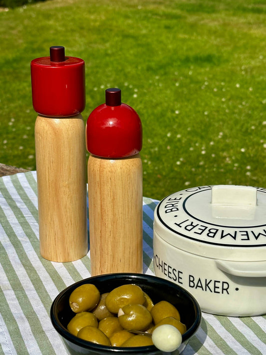 Salt & Pepper Grinder | Red & Red - Large