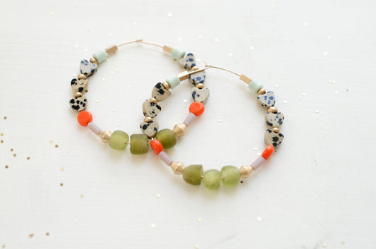 Dalmatian Heart Hoops