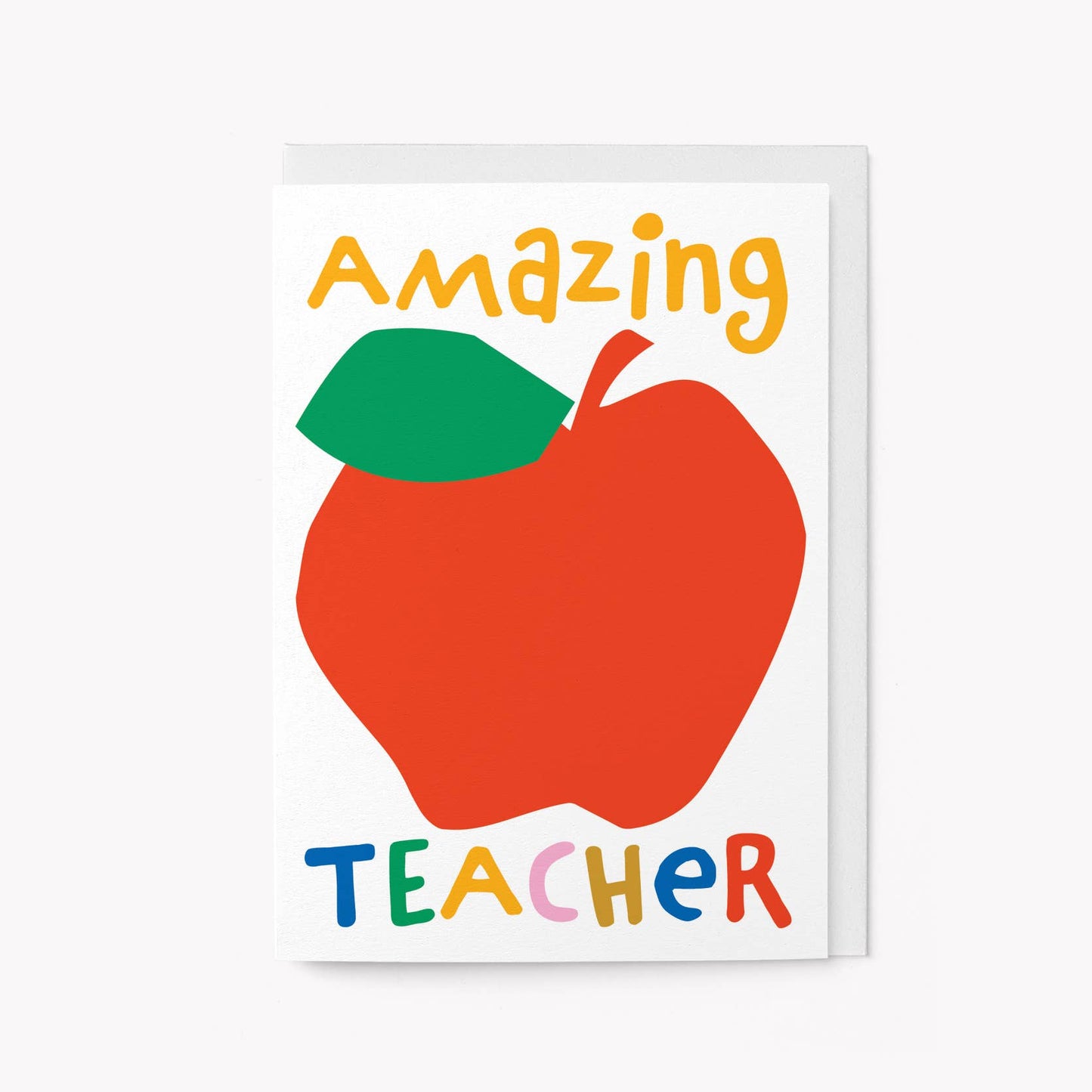 Amazing Teacher - Thank You Greeting Card