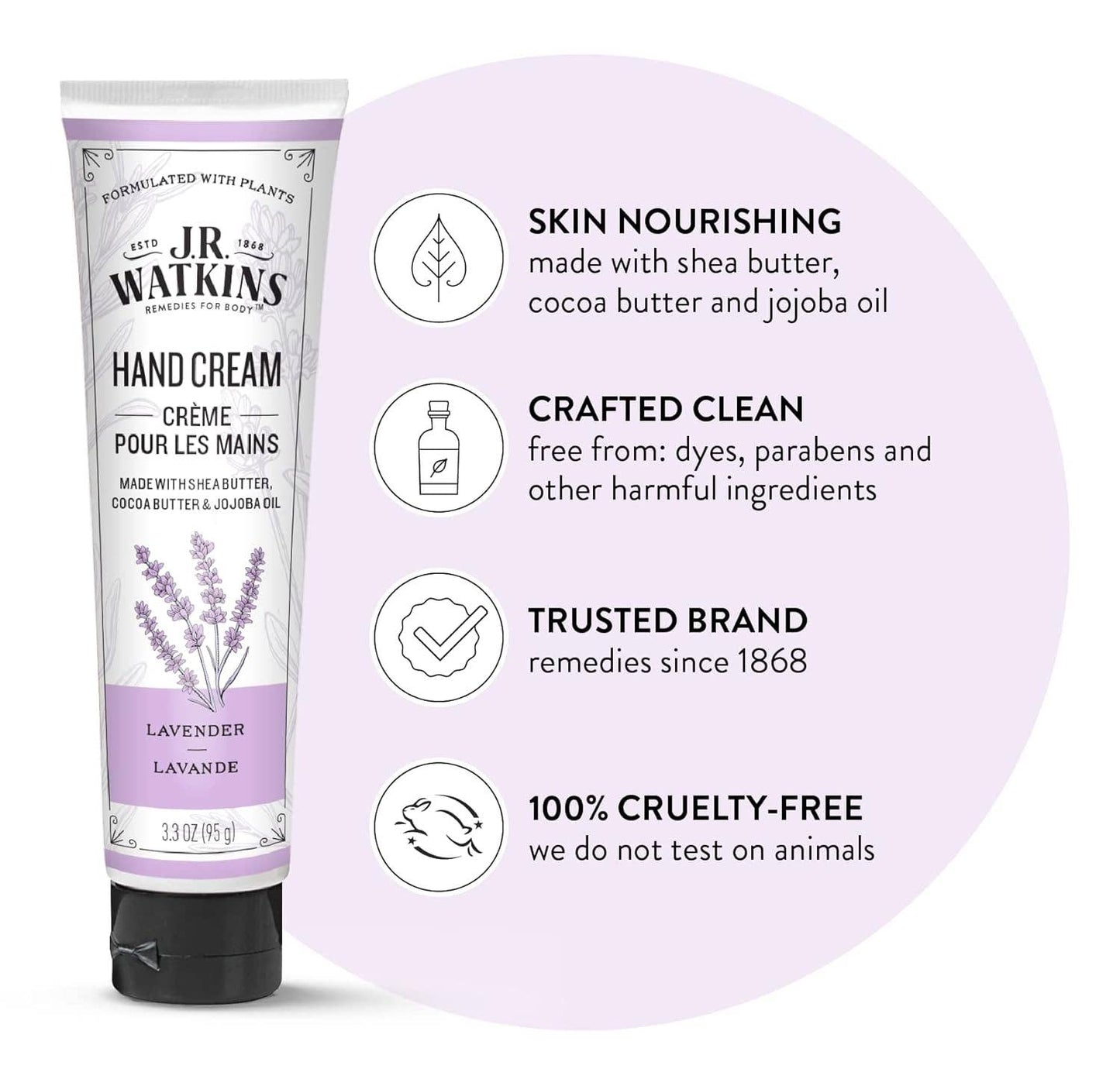 Natural Hand Cream | Lavender