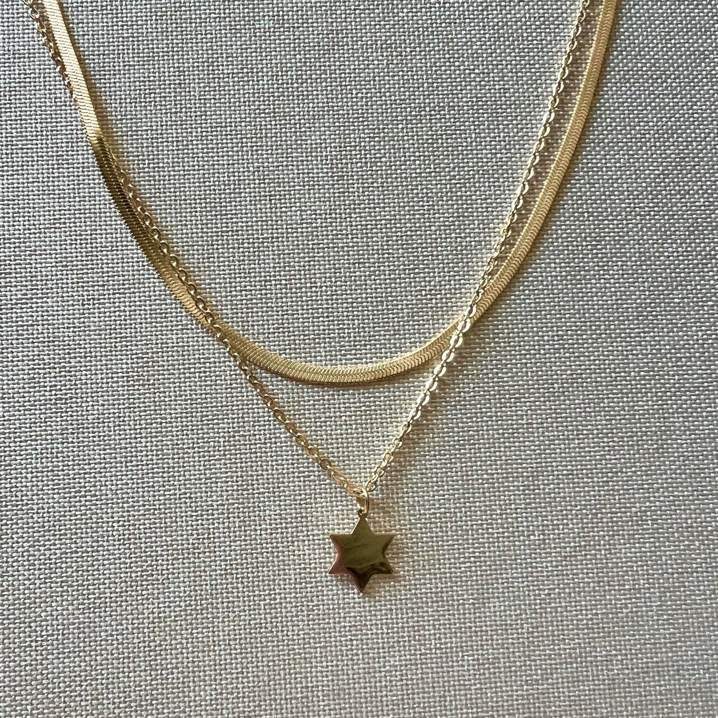 Magen David | Layered Necklace