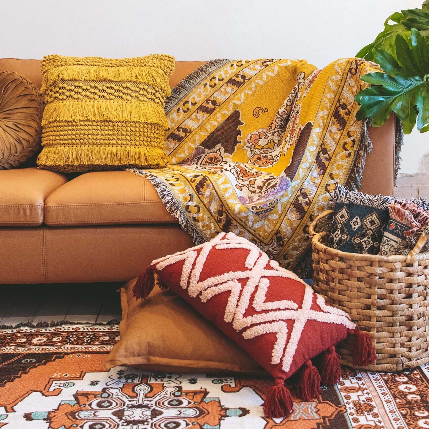 'Here Comes The Sun' | Large Picnic Rug/Throw