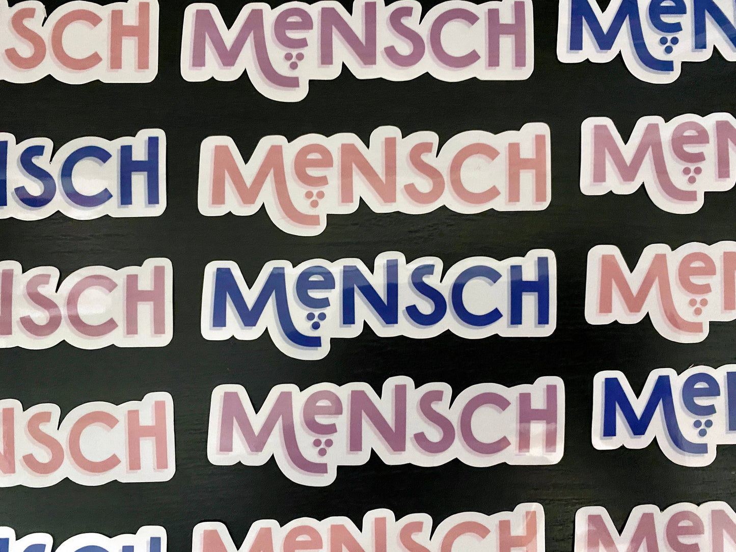 Mensch | Vinyl Sticker