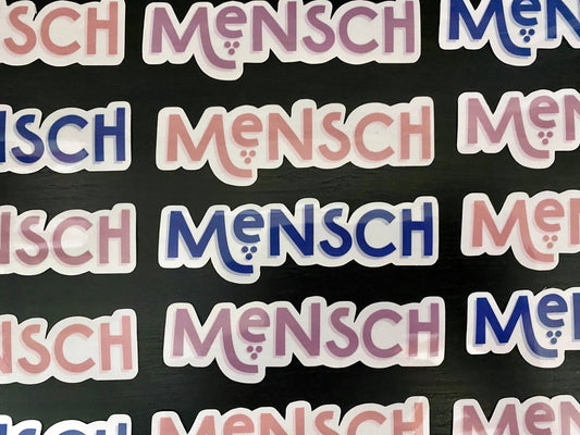 Mensch | Vinyl Sticker