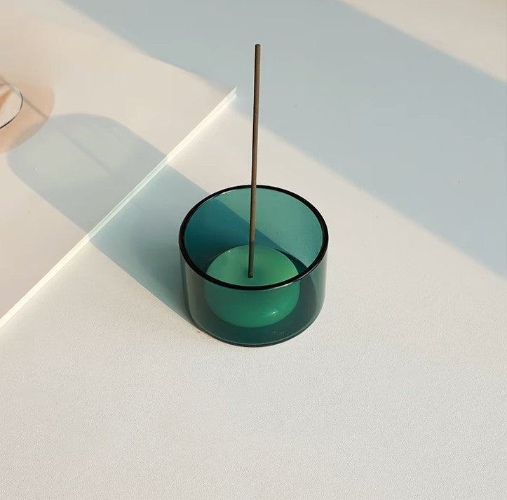 Glass Incense Holder | various colours