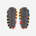 Patchwork Stripe Rib Slippers | Sport