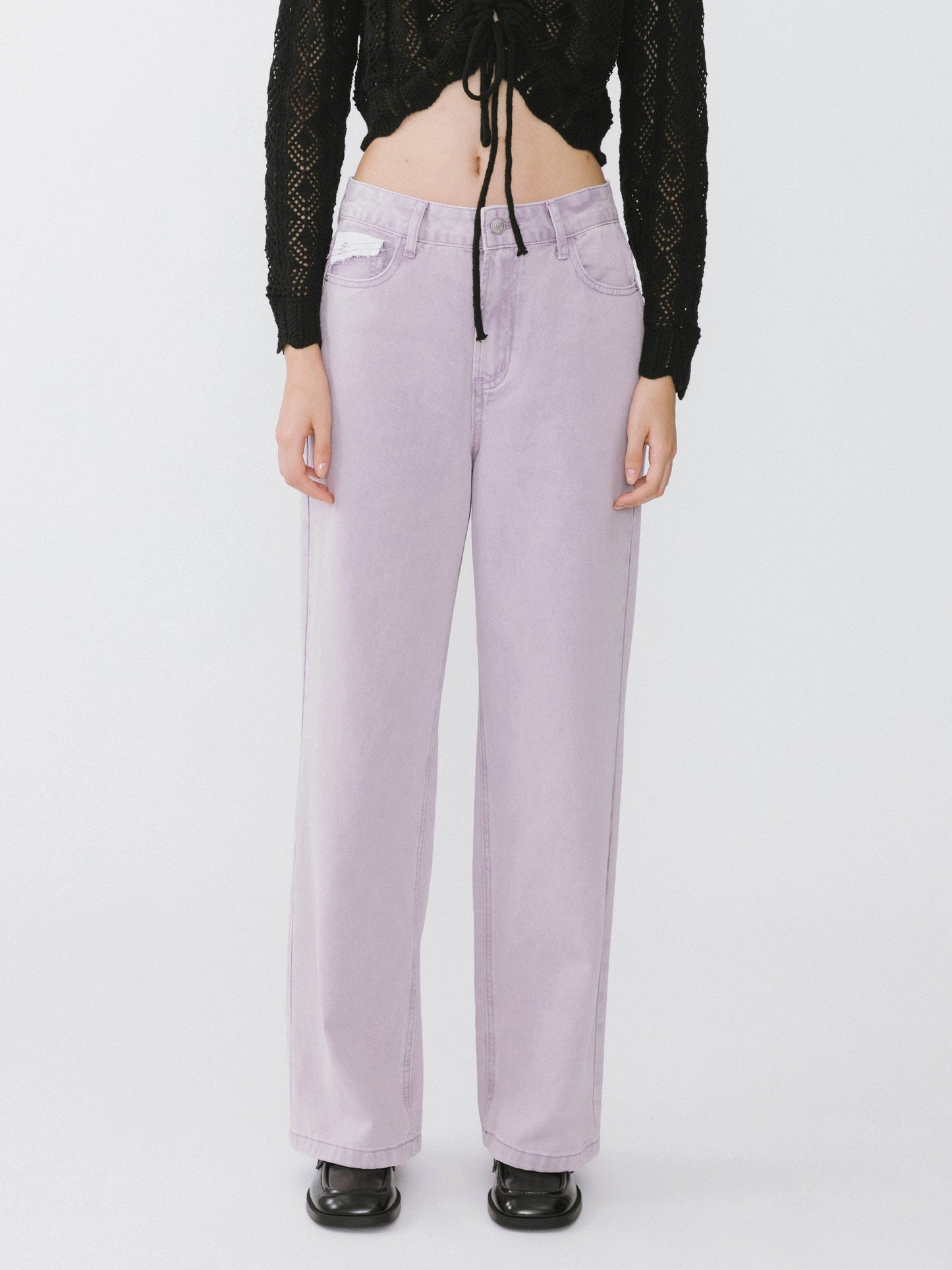 Lilac Pocket Classic Jeans