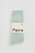 Merino Bed Socks | Winter Mint