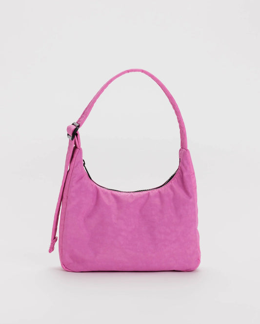 Mini Nylon Shoulder Bag | Extra Pink