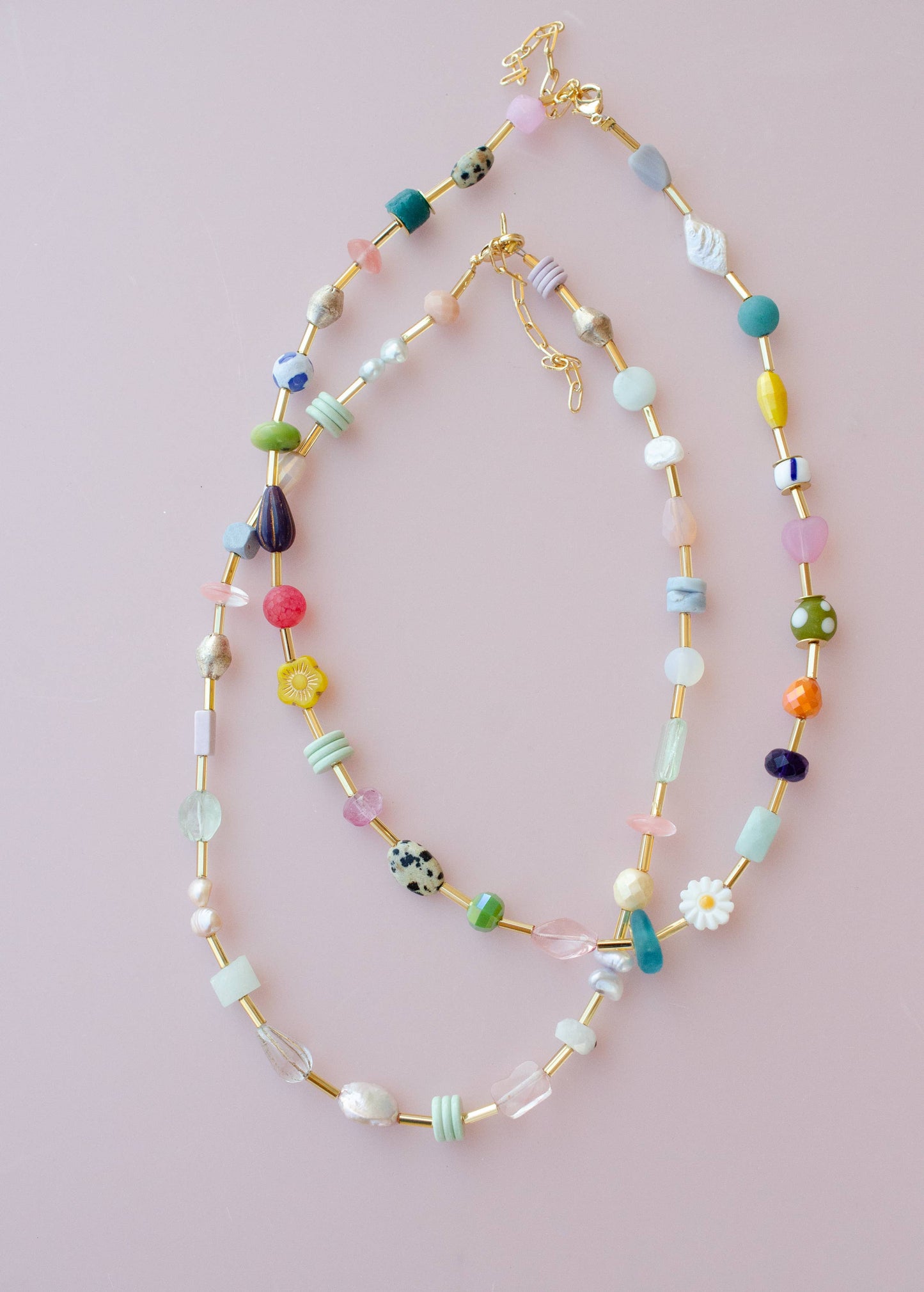Mariposa Pastel | Beaded Necklace