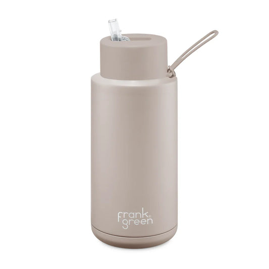 Ceramic Bottle Straw Lid | 34oz Moon Dust