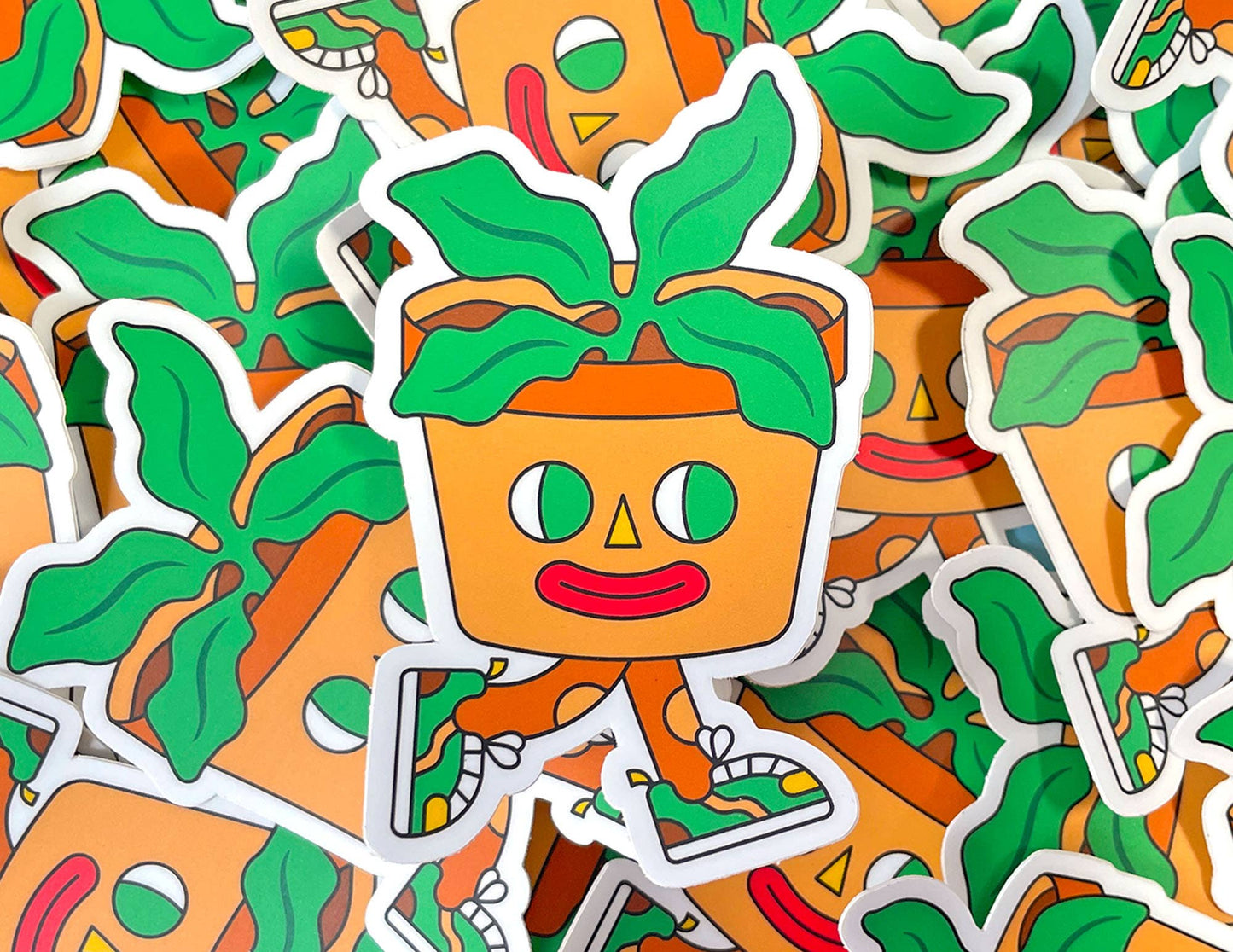 Cuppa Greens | Vinyl Sticker