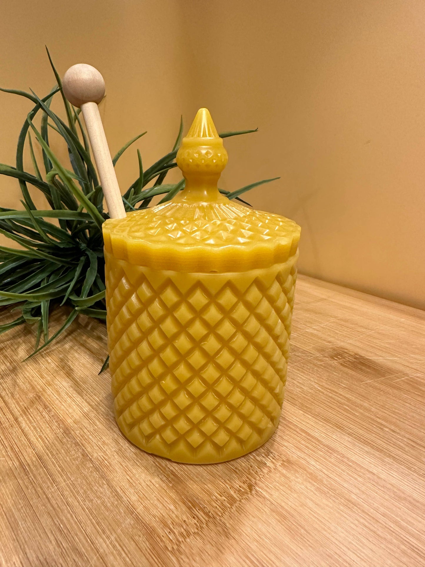 Honey Jar | Raw Beeswax