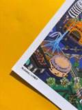 Melbourne at Night | A4 Print