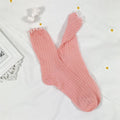 Women's Crew Sock | Sheer Ruffle