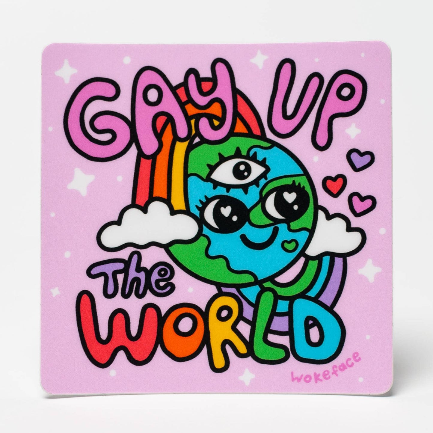 Gay Up the World | Sticker