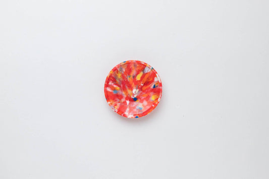 Round Trinket Tray | Red