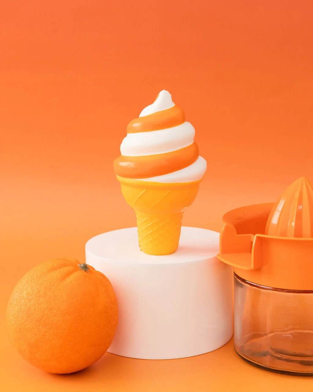 Feel Better De- Stress Ball | Orange Creamsicle
