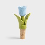 Bottle Stopper | Tulip blue