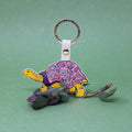 Tortoise Key Fob: Lilac