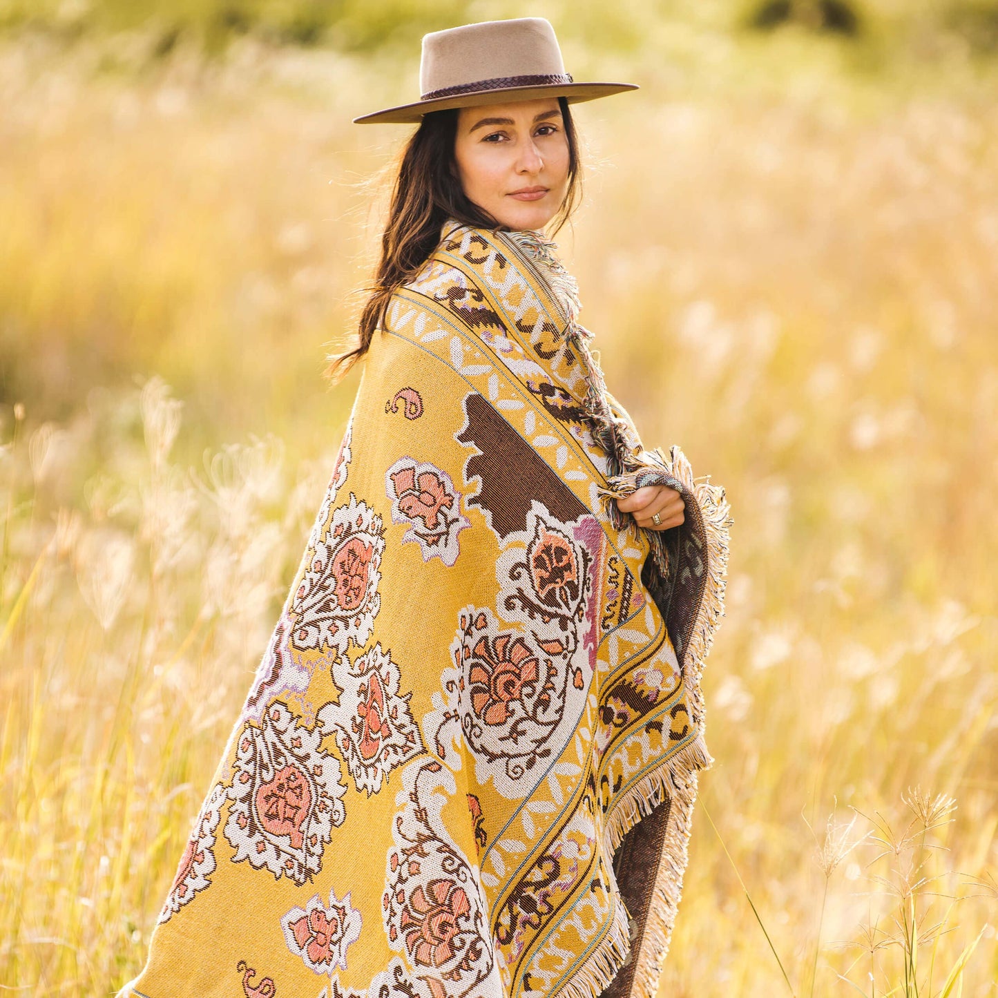 'Here Comes The Sun' | Large Picnic Rug/Throw