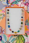 Mariposa Jewel Tone | Beaded Necklace