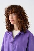 Cotton Overshirt | Lilac