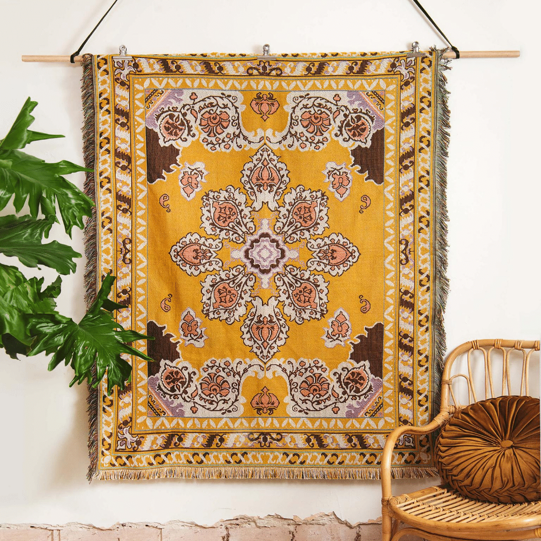 'Here Comes The Sun' | Large Picnic Rug/Throw