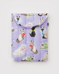 Puffy Laptop Sleeve | Fancy Cats - 13"/14"
