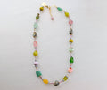 Muted Muticolor Beaded Necklace