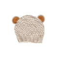 Bear Beanie | Oatmeal