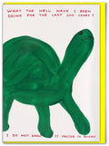 Doing For 200 Years Greeting Card | David Shrigley
