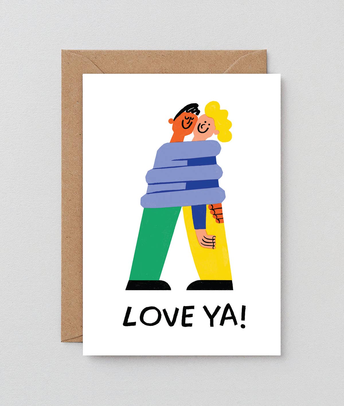 'Love Ya' Greetings Card