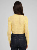 Alibany Lace Shirt | Yellow