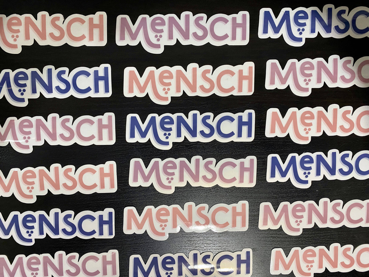 Mensch | Vinyl Sticker