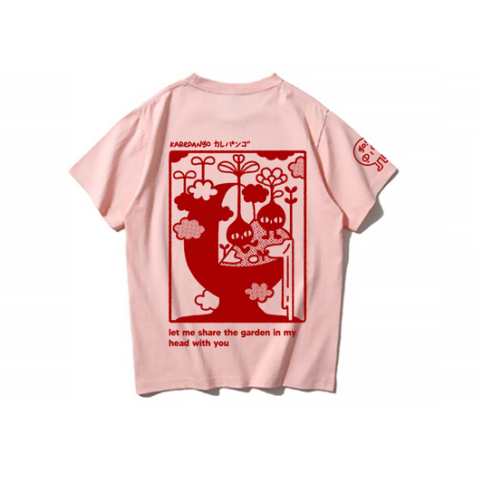 Kouen Print | Pink T-shirt