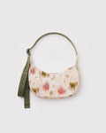 Small Crescent Bag | Abstract Floral