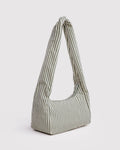 Nylon Meringue Bag | Sage Stripe
